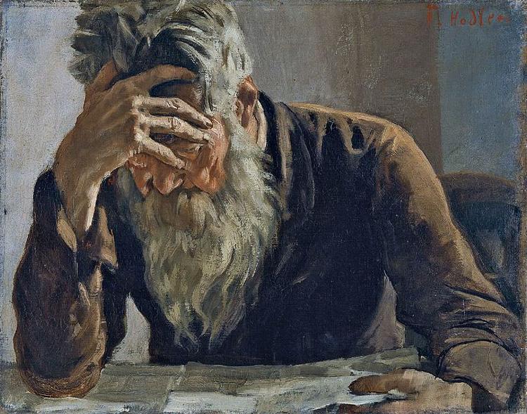 Ferdinand Hodler The Reader oil painting image